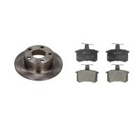 Set di pastiglie freno ABE C2A001ABE, posteriore