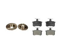 Set di pastiglie freno ABE C2A001ABE, posteriore