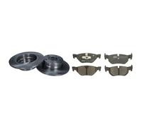 2x Disco freno Assale posteriore pieno 19-1960 MAXGEAR per BMW 1