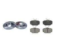 Set di pastiglie freno ABE C1B015ABE, anteriore