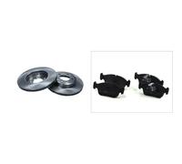Set di pastiglie freno ABE C1B006ABE, anteriore