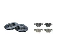 Set di pastiglie freno ABE C1B029ABE, anteriore
