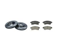 Set di pastiglie freno ABE C1X036ABE, anteriore