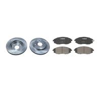 Set di pastiglie freno ABE C10021ABE, anteriore