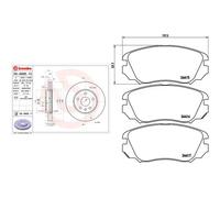 Kit completo: dischi, pastiglie CHEVROLET, OPEL, SAAB 44079 II, INSIGNIA A,