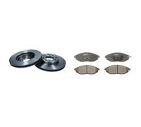 Set di pastiglie freno ABE C10024ABE, anteriore