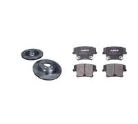 Set di pastiglie freno ABE C2Y020ABE, posteriore