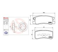 Kit completo: dischi, pastiglie CHRYSLER, DODGE, JEEP 200, AVENGER, CALIBER,