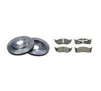 Kit completo: dischi, pastiglie CHRYSLER, DODGE, PLYMOUTH CARAVAN, VOYAGER /