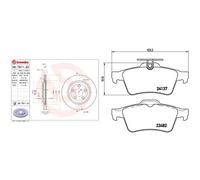 Brembo 09.7911.21 - Disco Freno con Verniciatura UV (Set di 2) - Posteriore