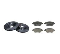 ABE Kit pastiglie freni C1X035ABE anteriore per Opel Corsa D, Fiat 500L