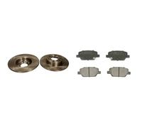 Set di pastiglie freno ABE C2F022ABE, posteriore