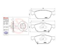 Kit completo: dischi, pastiglie HONDA CIVIC IX BREMBO XTRA