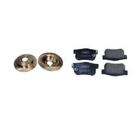 2x Disco freno Assale posteriore pieno 19-0923 MAXGEAR per HONDA MG