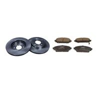 2x Disco freno Assale anteriore ventilato 19-0712 MAXGEAR per ROVER HONDA MG
