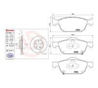 BREMBO 09.D881.11 Disco freno