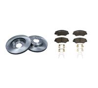 2x Maxgear 19-2554 Disco Freno 282mm per Honda Cr-V Hr-V Prelude V Legend III