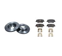 MAXGEAR 2x Disco Freni Anteriore Ø241 MM per Hyundai i10 Ba Ia 1.0 1.2 1.1 I10