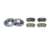 Set di pastiglie freno ABE C20308ABE, posteriore