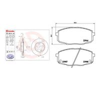 Disco freno BREMBO 9957441 anteriore, ventilato, 1 Pezzo