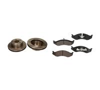 Kit completo: dischi, pastiglie JEEP CHEROKEE XJ II, GRAND CHEROKEE I, WRANGLER