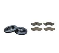 Set di pastiglie freno ABE C1Y012ABE, anteriore
