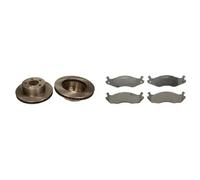 Set di pastiglie freno ABE C1Y011ABE, anteriore