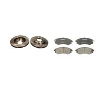 ABE Elektrotechnik Set pastiglie freno C10313ABE anteriore per NISSAN HYUNDAI KIA