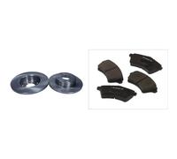 ABE Set pastiglie freno C1I011ABE anteriore per Land Rover Freelander I (2000-2006)