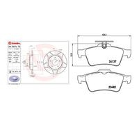 Kit completo: dischi, pastiglie MAZDA 3 I, 3 II, 5 (CR), 5 II BREMBO XTRA