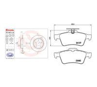 BREMBO 08.9975.21 Disco freno