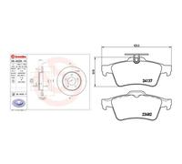 Kit completo: dischi, pastiglie MAZDA 3 I, 3 II BREMBO XTRA