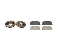Set di pastiglie freno ABE C12035ABE, anteriore