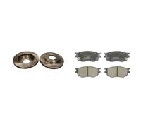 Set di pastiglie freno ABE C13051ABE, anteriore