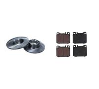 Kit completo: dischi, pastiglie MERCEDES-BENZ 123 C123, 123 S123, 123 W123