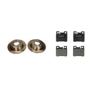 Set di pastiglie freno ABE C2M006ABE, posteriore