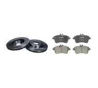 Kit completo: dischi, pastiglie MERCEDES-BENZ B W245, KLASA A (W169) MAXGEAR