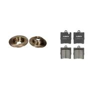 Set di pastiglie freno ABE C2M019ABE, posteriore