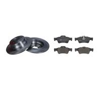 2x Maxgear 19-1198 Disco Freno Posteriore per Mercedes-Benz W211 S211 W212 S212