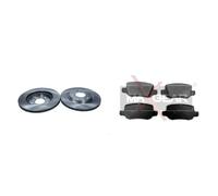 Kit completo: dischi, pastiglie MERCEDES-BENZ KLASA A (W168) MAXGEAR