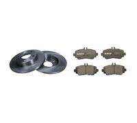 ABE Kit pastiglie freno C1M022ABE anteriori per Mercedes‑Benz Classe A (W168) 1.4 1997-