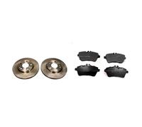 Kit completo: dischi, pastiglie MERCEDES-BENZ KLASA A (W169) MAXGEAR