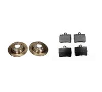 Kit completo: dischi, pastiglie MERCEDES-BENZ KLASA E coupe (C124), W202