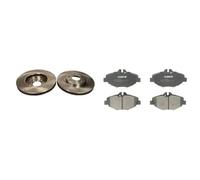 Set di pastiglie freno ABE C1M028ABE, anteriore