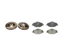 Set di pastiglie freno ABE C1M028ABE, anteriore