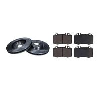 MaXgear Disco freno 19-1014 2x ventilato assale anteriore per Mercedes-Benz