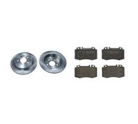 Set di pastiglie freno ABE C1M058ABE, fronte