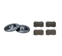 Set di pastiglie freno ABE C1M058ABE, fronte