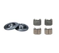 Set di pastiglie freno ABE C2M018ABE, posteriore