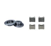 Set di pastiglie freno ABE C2M001ABE, posteriore